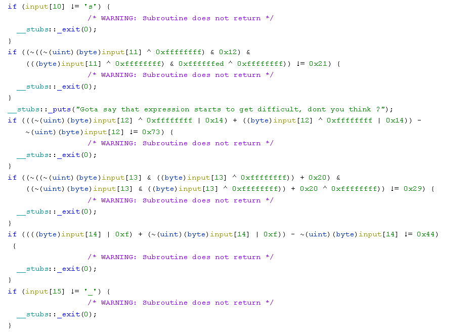 Writeup Midnight Flag 2023 - AnotherCrackMe | Ooggle